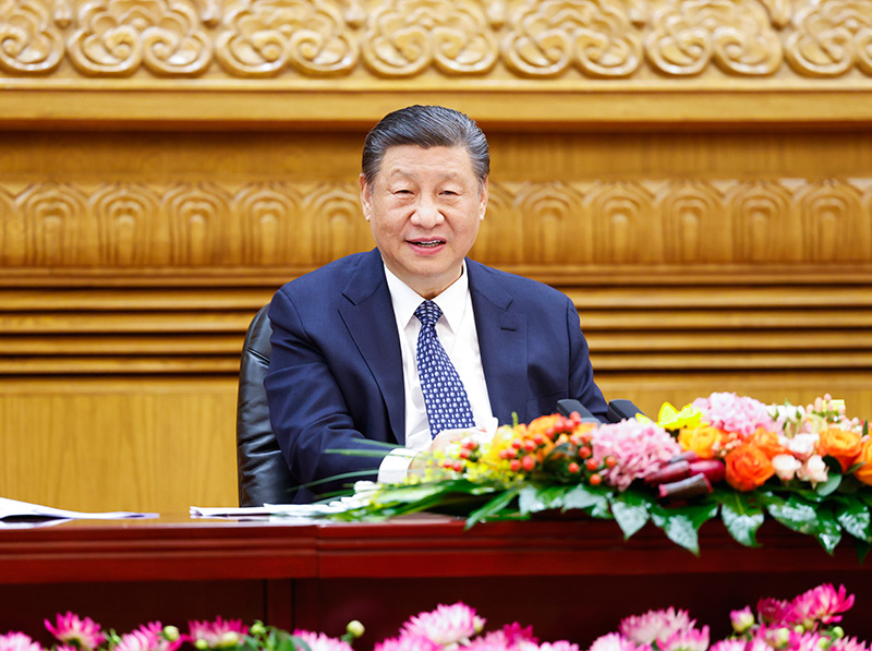 习会见美国工商界和战略学术界代表